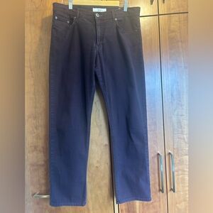Brax Cooper Fancy 5 Pocket Men’s Pant Maroon 33 x 32